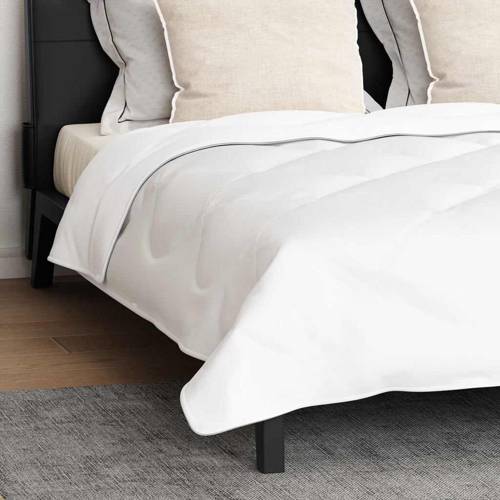 vidaXL Πάπλωμα με Μαξιλάρια Άλλο 3 pcs Λευκό 260 x 220 εκ. Μικροΐνες