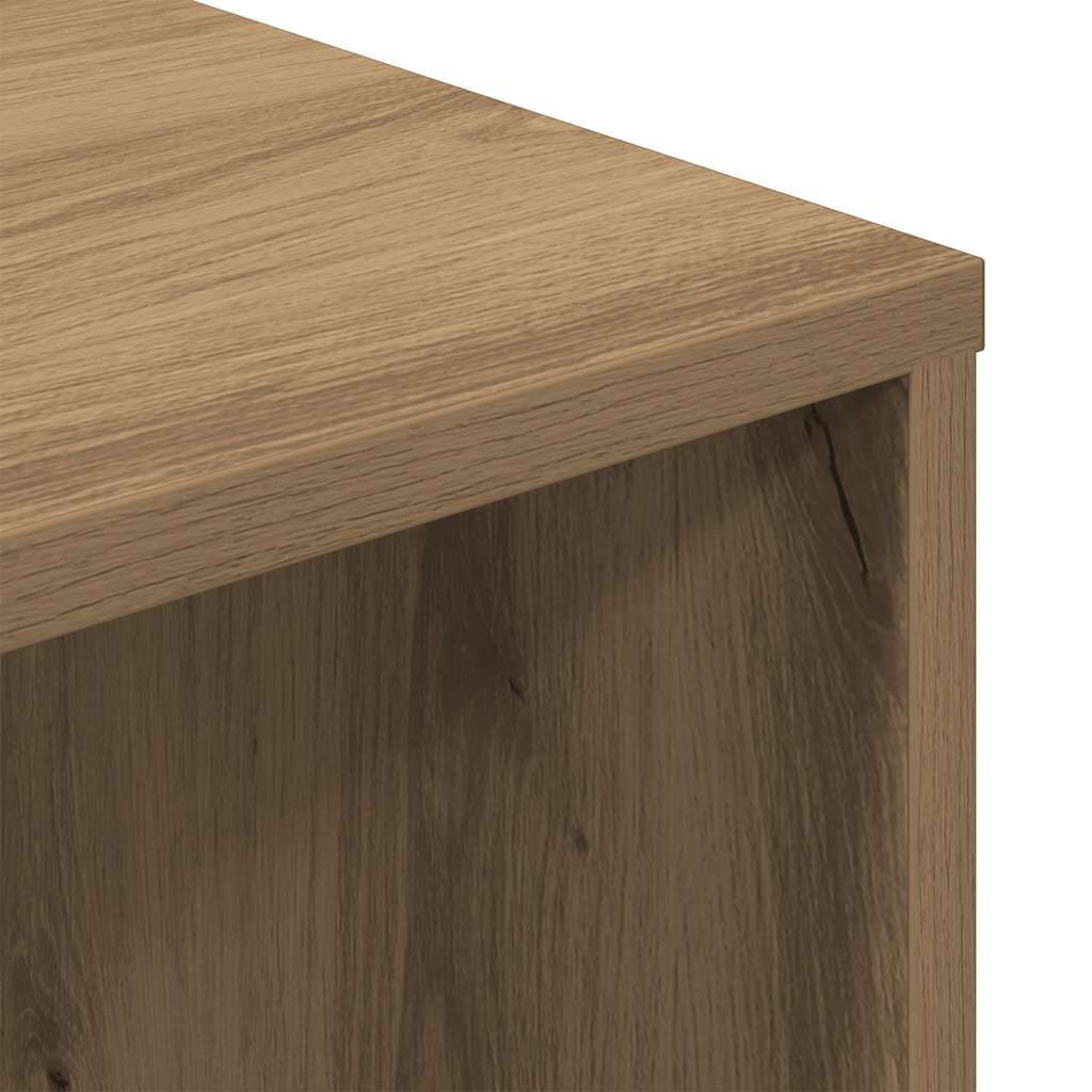 vidaXL Γραφείο Αρτισιανή Δρυς 102,5x35x75 εκ. από Επεξεργασμένο Ξύλο