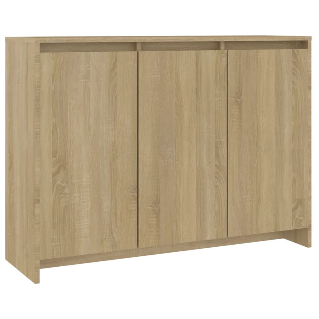 vidaXL Μπουφές Sonoma Δρυς 102x33x75 εκ. Επεξεργασμένο Ξύλο