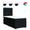 vidaXL &Kappa;&rho;&epsilon;&beta;ά&tau;&iota; Boxspring &mu;&epsilon; &Sigma;&tau;&rho;ώ&mu;&alpha; &Mu;&alpha;ύ&rho;&omicron; 90x190 &epsilon;&kappa;.&Upsilon;&phi;&alpha;&sigma;&mu;ά&tau;&iota;&nu;&omicron;