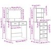 vidaXL Τραπέζι περιποίησης Καφέ 78.5 x 41 x 135 εκ Επεξεργασμένο ξύλο