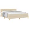 vidaXL &Kappa;&rho;&epsilon;&beta;ά&tau;&iota; &mu;&epsilon; &epsilon;&lambda;&alpha;&tau;ή&rho;&iota;&alpha; &mu;&epsilon; &mu;&alpha;&xi;&iota;&lambda;ά&rho;&iota; &Kappa;&rho;&epsilon;&mu; 180 x 200 cm ύ&phi;&alpha;&sigma;&mu;&alpha;