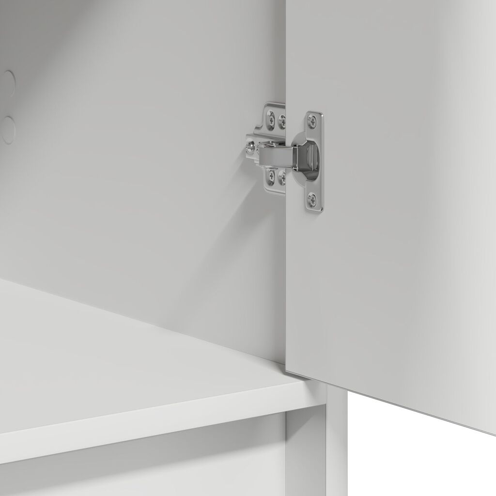 vidaXL Μπουφές Λευκό 40x41x75 εκ Κατασκευασμένο από Ξύλο