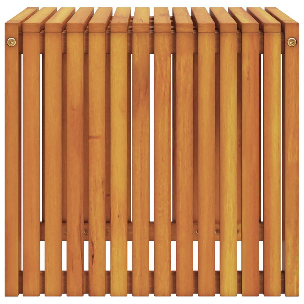 vidaXL Τραπέζι Κήπου 43x36x40 εκ. Μασίφ Ξύλο Teak