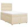 vidaXL &Kappa;&rho;&epsilon;&beta;ά&tau;&iota; Boxspring &mu;&epsilon; &Sigma;&tau;&rho;ώ&mu;&alpha; &Kappa;&rho;&epsilon;&mu; 120x190 &epsilon;&kappa;. &Upsilon;&phi;&alpha;&sigma;&mu;ά&tau;&iota;&nu;&omicron;