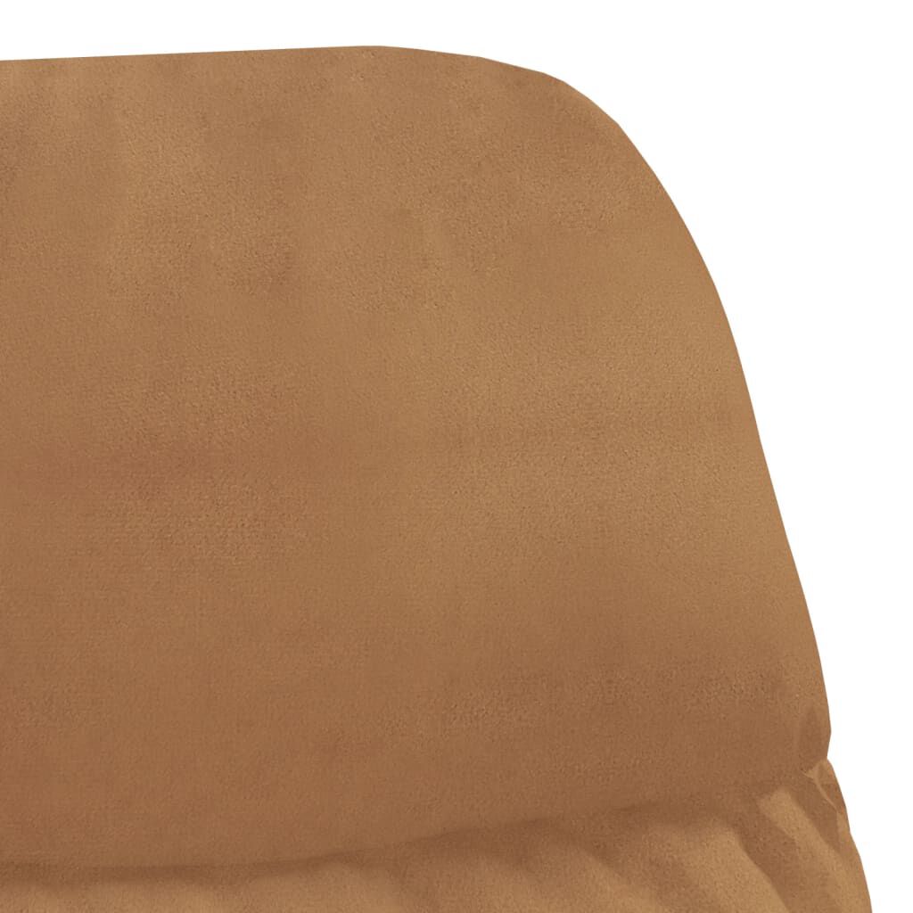 vidaXL Πολυθρόνα Relax Taupe από Συνθετικό Καστόρι