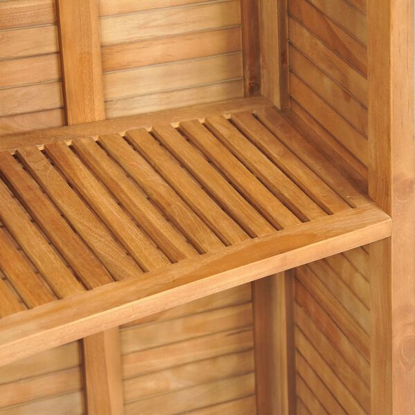 vidaXL Τραπέζι Μπαρ Πτυσσόμενο 155 x 53 x 105 εκ. από Μασίφ Ξύλο Teak