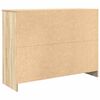 vidaXL Συρταριέρα με Συρτάρια Sonoma Δρυς 101x35x76 εκ. από Επεξ. Ξύλο