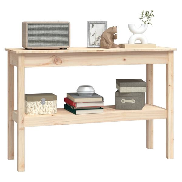 vidaXL &Tau;&rho;&alpha;&pi;έ&zeta;&iota; &Kappa;&omicron;&nu;&sigma;ό&lambda;&alpha; 110 x 40 x 75 &epsilon;&kappa;. &alpha;&pi;ό &Mu;&alpha;&sigma;ί&phi; &Xi;ύ&lambda;&omicron; &Pi;&epsilon;ύ&kappa;&omicron;&upsilon;