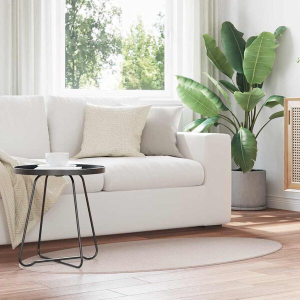 vidaXL Χαλί HUARTE Άμμος 150 x 80 cm 100% Πολυεστέρας