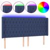 vidaXL &Kappa;&epsilon;&phi;&alpha;&lambda;ά&rho;&iota; &Kappa;&rho;&epsilon;&beta;&alpha;&tau;&iota;&omicron;ύ LED &Mu;&pi;&lambda;&epsilon; 203x16x118/128 &epsilon;&kappa;. &Upsilon;&phi;&alpha;&sigma;&mu;ά&tau;&iota;&nu;&omicron;