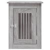 vidaXL Κλουβί Σκύλου Γκρι Sonoma 45x62x59 εκ. από Επεξεργ. Ξύλο