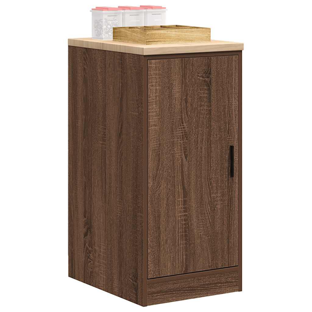 vidaXL ντουλάπι αποθήκευσης γκαράζ 40x51x85 εκ μασίφ ξύλο πεύκο