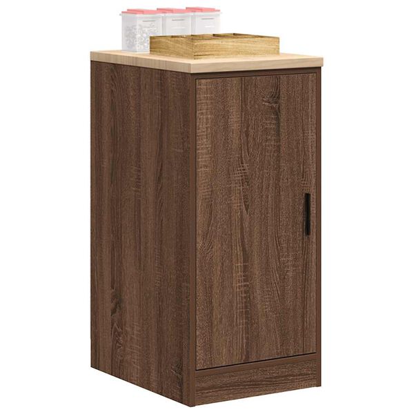 vidaXL ντουλάπι αποθήκευσης γκαράζ 40x51x85 εκ μασίφ ξύλο πεύκο