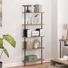 vidaXL Ράφι Βιβλίων artisan δρυς 60 x 24 x 168 εκ. Επεξεργασμένο ξύλο