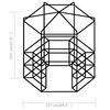 vidaXL Θερμοκήπιο με Ράφια 227 x 223 εκ. από Ατσάλι