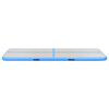 vidaXL Στρώμα Ενόργανης Φουσκωτό Μπλε 400 x 100 x 10 εκ. PVC με Τρόμπα