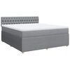 vidaXL &Kappa;&rho;&epsilon;&beta;ά&tau;&iota; Boxspring &mu;&epsilon; &Sigma;&tau;&rho;ώ&mu;&alpha; &Alpha;&nu;&omicron;&iota;&chi;&tau;ό &Gamma;&kappa;&rho;&iota; 180x200 &epsilon;&kappa;. &Upsilon;&phi;&alpha;&sigma;&mu;ά&tau;&iota;&nu;&omicron;