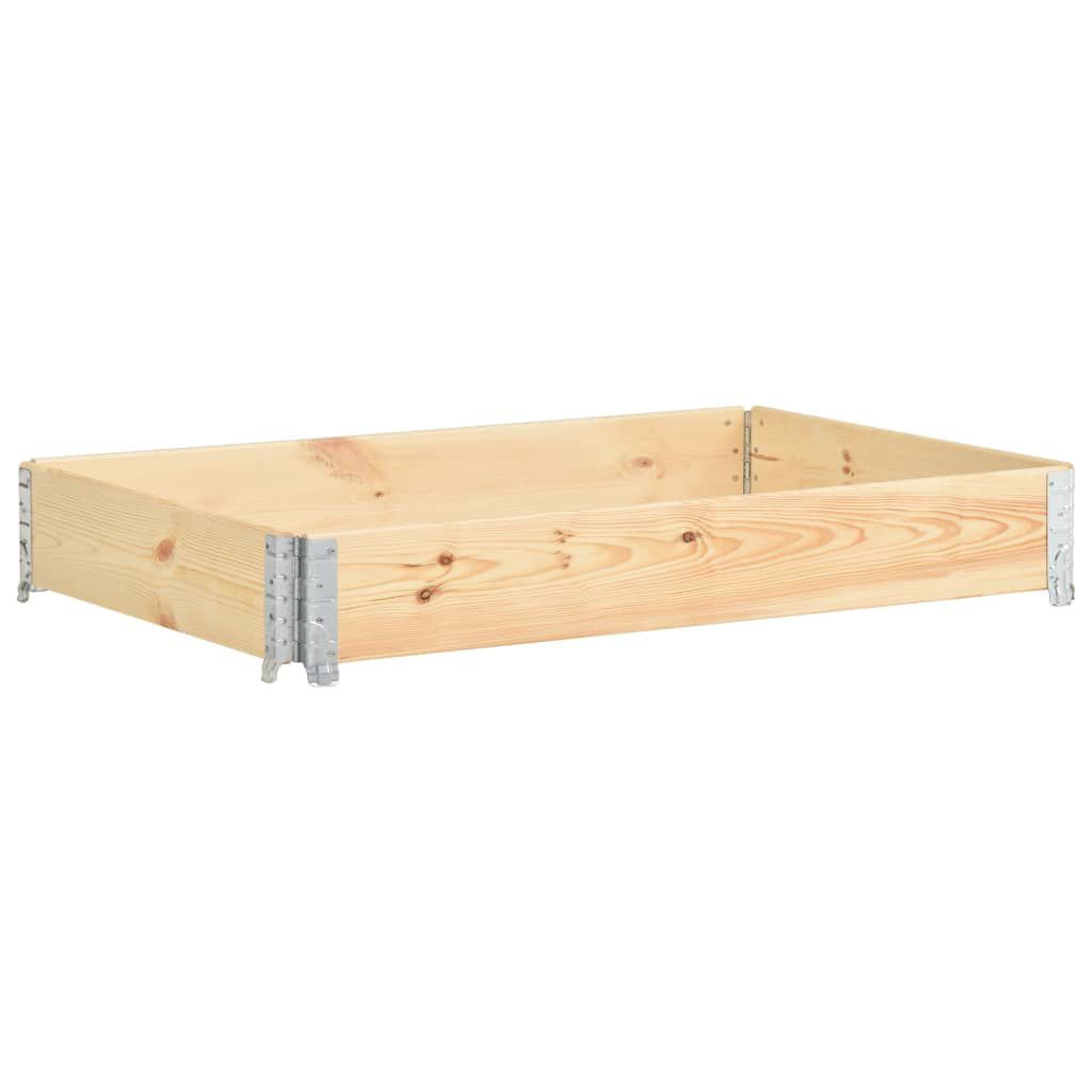 vidaXL Κολάρo Παλέτας 100 x 150 εκ. από Μασίφ Ξύλο Πεύκου