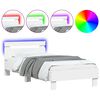 vidaXL &Pi;&lambda;&alpha;ί&sigma;&iota;&omicron; &Kappa;&rho;&epsilon;&beta;&alpha;&tau;&iota;&omicron;ύ &mu;&epsilon; &Kappa;&epsilon;&phi;&alpha;&lambda;ά&rho;&iota; & &lambda;&upsilon;&chi;&nu;ί&epsilon;&sigmaf; LED &Lambda;&epsilon;&upsilon;&kappa;ό 75 x 190 &epsilon;&kappa;.