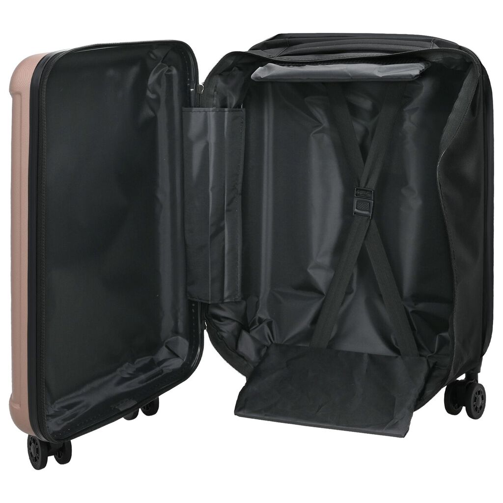 vidaXL Βαλίτσα Σκληρής Θήκης 20'' Ροζ Χρυσό 34x23x55.5 εκ. ABS