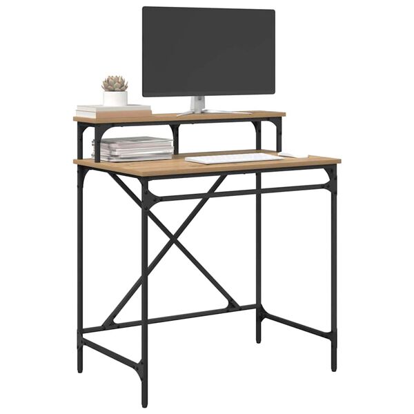 vidaXL &Gamma;&rho;&alpha;&phi;&epsilon;ί&omicron; Artisan Oak 80 x 50 x 90 cm &Epsilon;&pi;&epsilon;&xi;&epsilon;&rho;&gamma;&alpha;&sigma;&mu;έ&nu;&omicron; &xi;ύ&lambda;&omicron;