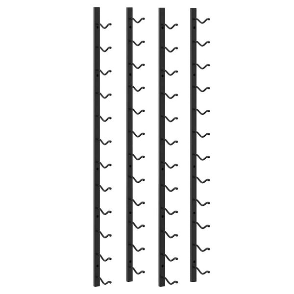 vidaXL &Beta;ά&sigma;&epsilon;&iota;&sigmaf; &Kappa;&rho;&alpha;&sigma;&iota;ώ&nu; &Tau;&omicron;ί&chi;&omicron;&upsilon; 2 &tau;&epsilon;&mu;. &gamma;&iota;&alpha; 12 &Phi;&iota;ά&lambda;&epsilon;&sigmaf; &Mu;&alpha;ύ&rho;&epsilon;&sigmaf; &Sigma;&iota;&delta;&epsilon;&rho;έ&nu;&iota;&epsilon;&sigmaf;