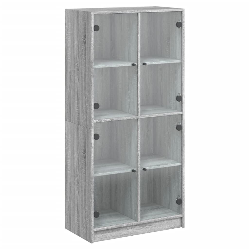 vidaXL Ντουλάπα με Πόρτες 68x37x142 εκ. Επεξεργασμένο Ξύλο
