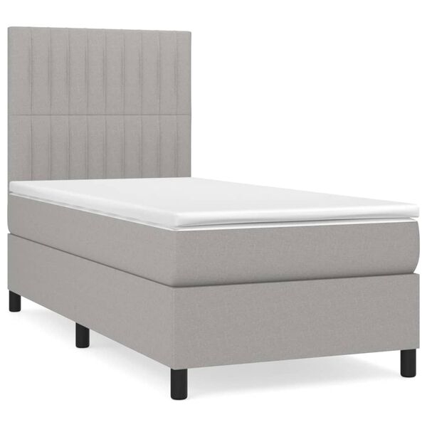 vidaXL &Kappa;&rho;&epsilon;&beta;ά&tau;&iota; Boxspring &mu;&epsilon; &Sigma;&tau;&rho;ώ&mu;&alpha; &Alpha;&nu;&omicron;&iota;&chi;&tau;ό &Gamma;&kappa;&rho;&iota; 80x200 &epsilon;&kappa;. &Upsilon;&phi;&alpha;&sigma;&mu;ά&tau;&iota;&nu;&omicron;