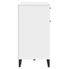vidaXL Μπουφές VIKEN Λευκός 80 x 40 x 80 εκ. από Επεξεργασμένο Ξύλο