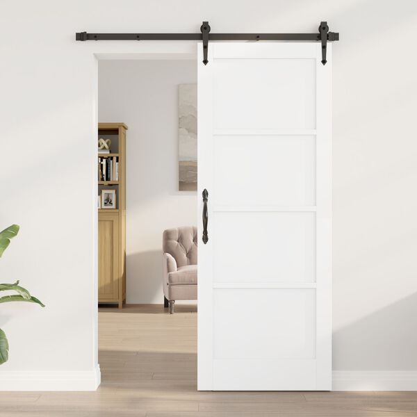 vidaXL Εσωτερική Πόρτα ORKDAL Λευκό 78 x 202 εκ. Κόντρα πλακέ
