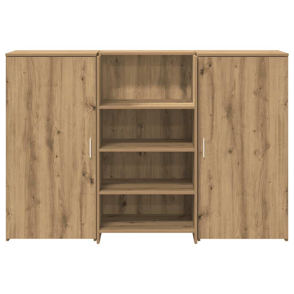 vidaXL Γραφείο υποδοχής 155x50x103,5 εκ. Επεξεργασμένο Ξύλο