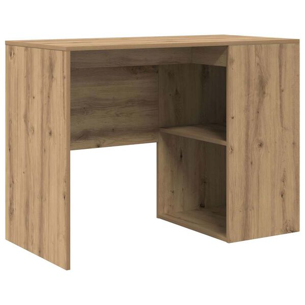 vidaXL Γραφείο με ράφι Artisan Oak 102 x 50 x 75 εκ Επεξεργασμένο ξύλο
