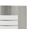 vidaXL Εξωτερικά Φωτιστικά Τοίχου 2 pcs Ασημί 23.5 x 10.5 x 26 εκ