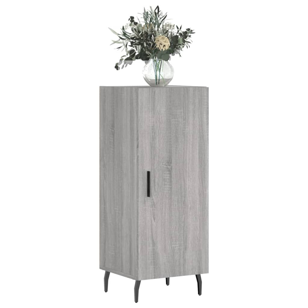 vidaXL Ντουλάπι Γκρι Sonoma 34,5x34x90 εκ. από Επεξεργασμένο Ξύλο