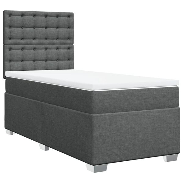 vidaXL &Kappa;&rho;&epsilon;&beta;ά&tau;&iota; Boxspring &mu;&epsilon; &Sigma;&tau;&rho;ώ&mu;&alpha; &Sigma;&kappa;&omicron;ύ&rho;&omicron; &Gamma;&kappa;&rho;&iota; 80x200 &epsilon;&kappa;. &Upsilon;&phi;&alpha;&sigma;&mu;ά&tau;&iota;&nu;&omicron;