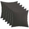 vidaXL &Kappa;ά&lambda;&upsilon;&mu;&mu;&alpha; &Mu;&alpha;&xi;&iota;&lambda;&alpha;&rho;&iota;&omicron;ύ 6 pcs HEERLEN &Sigma;&kappa;&omicron;ύ&rho;&omicron; &Gamma;&kappa;&rho;&iota; 40 x 40 cm