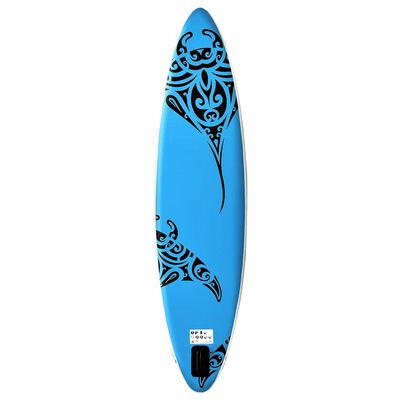vidaXL Σανίδα SUP Φουσκωτή Σετ Μπλε 305 x 76 x 15 εκ.