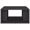 vidaXL Τραπεζάκια Σαλονιού 4 τεμ. Γκρι 33 x 33 x 33 εκ. Επεξ. Ξύλο