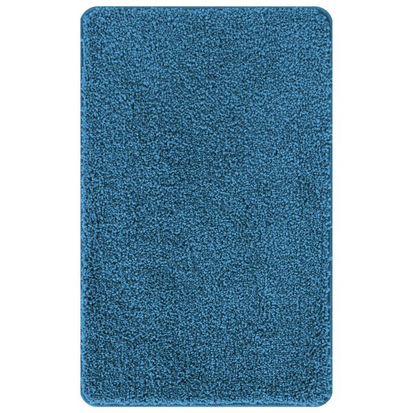 vidaXL Πατάκι μπάνιου Μπλε 60 x 90 cm Πολυπροπυλένιο