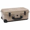 vidaXL Σκληρή Θήκη Άμμος 56 x 35 x 23 cm Πολυπροπυλένιο και ABS