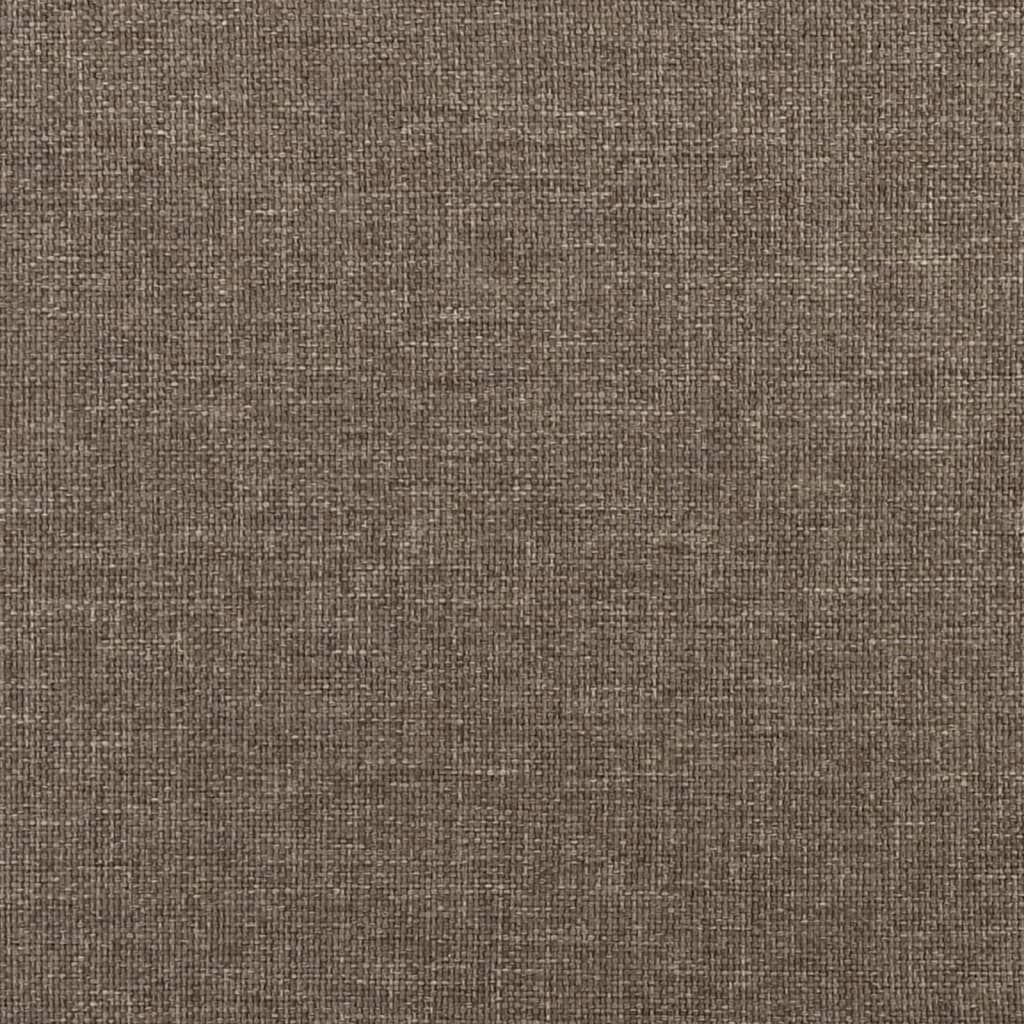 vidaXL Πάγκος Taupe 70 x 35 x 41 εκ. Υφασμάτινος