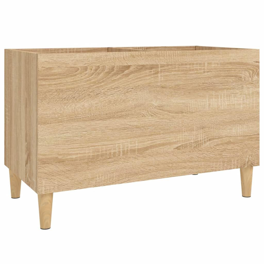 vidaXL Δισκοθήκη Sonoma Δρυς 74,5 x 38 x 48 εκ. από Επεξεργασμένο Ξύλο