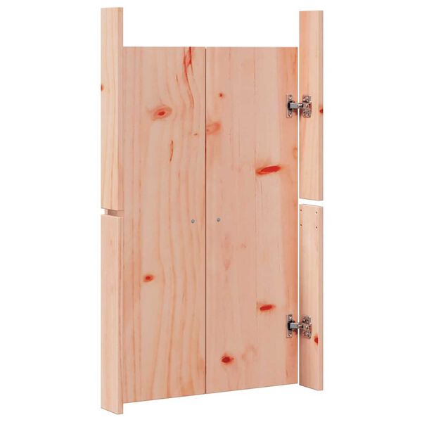 vidaXL Πόρτα κουζίνας με πόρτα Καφέ 50 x 9 x 82 εκ ξύλο duglasias