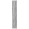 vidaXL Βιβλιοθήκη/Διαχωριστικό Χώρου Γκρι 67x25x161,5 εκ. Επεξ. Ξύλο
