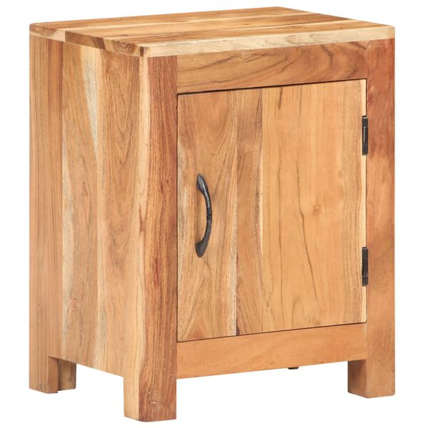 vidaXL Κομοδίνο 40 x 30 x 50 εκ. από Μασίφ Ξύλο Ακακίας