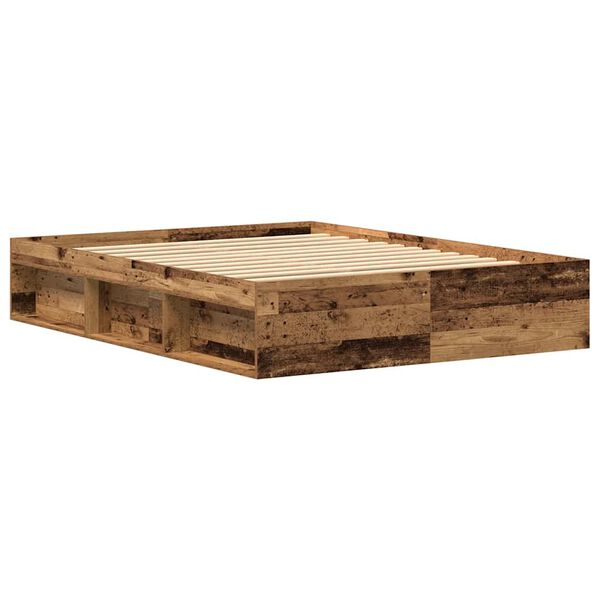 vidaXL Πλαίσιο κρεβατιού χωρίς στρώμα 150x200 εκ. Επεξεργασμένο Ξύλο
