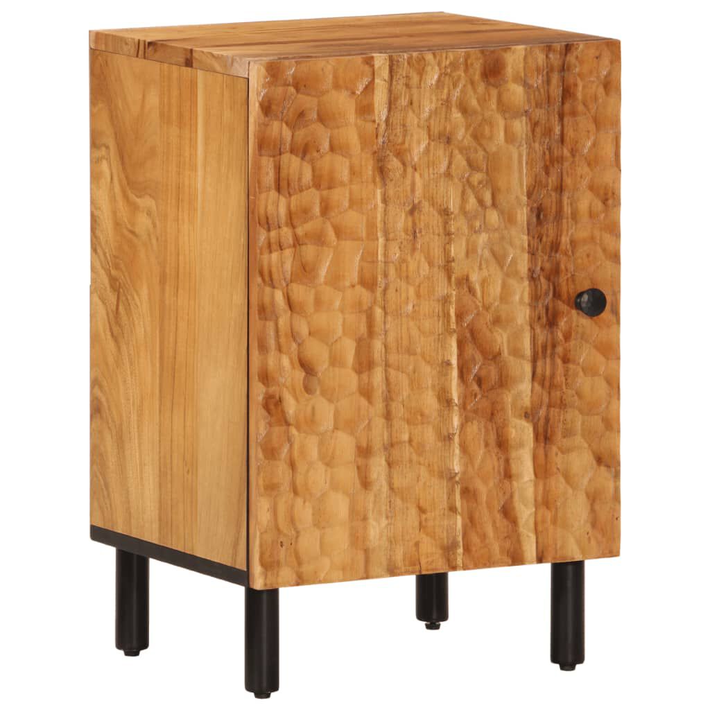 vidaXL Ντουλάπι Μπάνιου 38 x 33 x 58 εκ. από Μασίφ Ξύλο Ακακίας
