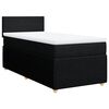 vidaXL &Kappa;&rho;&epsilon;&beta;ά&tau;&iota; Boxspring &mu;&epsilon; &Sigma;&tau;&rho;ώ&mu;&alpha; &Mu;&alpha;ύ&rho;&omicron; 90x200 &epsilon;&kappa;. &Upsilon;&phi;&alpha;&sigma;&mu;ά&tau;&iota;&nu;&omicron;