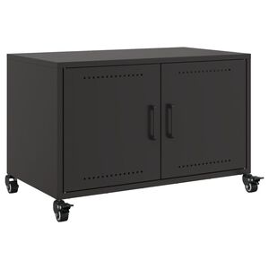 vidaXL Έ&pi;&iota;&pi;&lambda;&omicron; &Tau;&eta;&lambda;&epsilon;ό&rho;&alpha;&sigma;&eta;&sigmaf; &Mu;&alpha;ύ&rho;&omicron; 68x39x43,5 &epsilon;&kappa;. &Chi;ά&lambda;&upsilon;&beta;&alpha;&sigmaf;